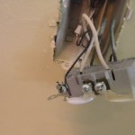 Copper ground wire has turned black