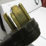 Dryer plug starting to turn black